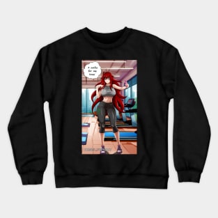 Rias Gremory selfie Crewneck Sweatshirt